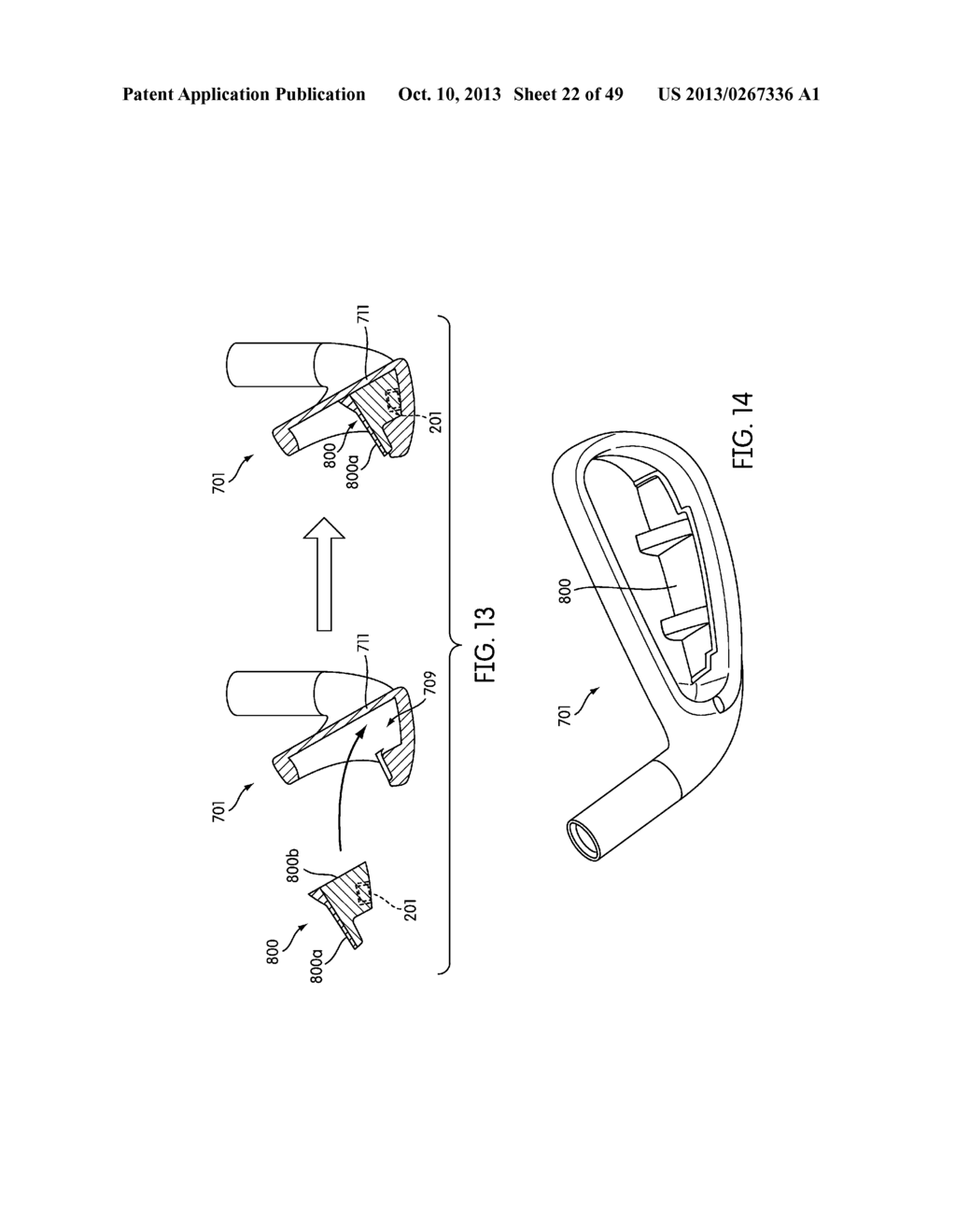 Golf Clubs and Golf Club Heads - diagram, schematic, and image 23