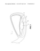 GOLF CLUB HEAD WITH UNDERCUT diagram and image