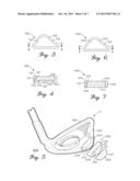 CLUB HEADS WITH MULTIPLE DENSITY WEIGHTING AND METHODS OF MANUFACTURING     THE SAME diagram and image