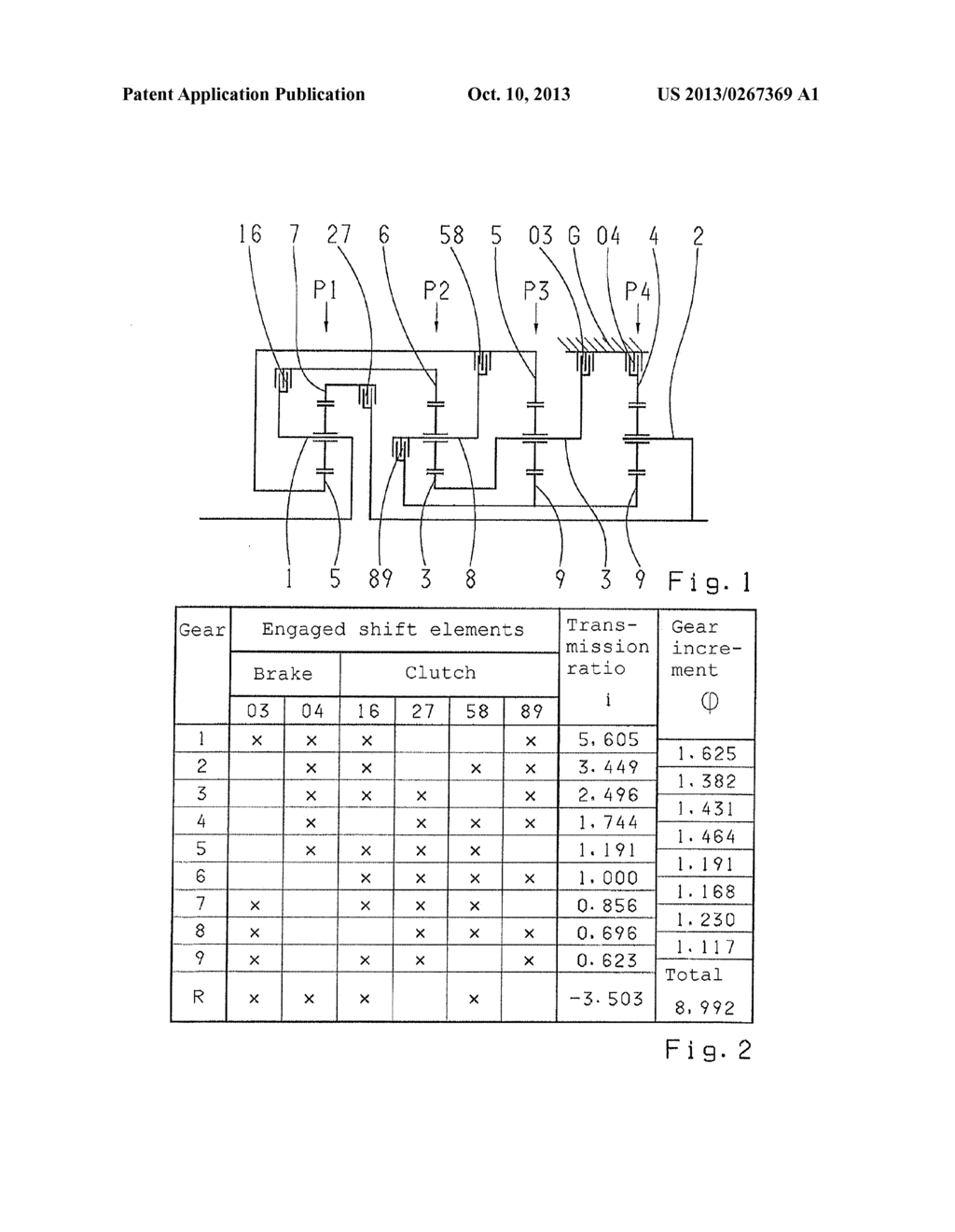 MULTISTEP GEAR MECHANISM - diagram, schematic, and image 02