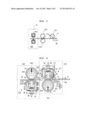 COLOR ERASING APPARATUS AND METHOD OF CONTROLLING TEMPERATURE OF HEAT     SOURCE IN COLOR ERASING APPARATUS diagram and image