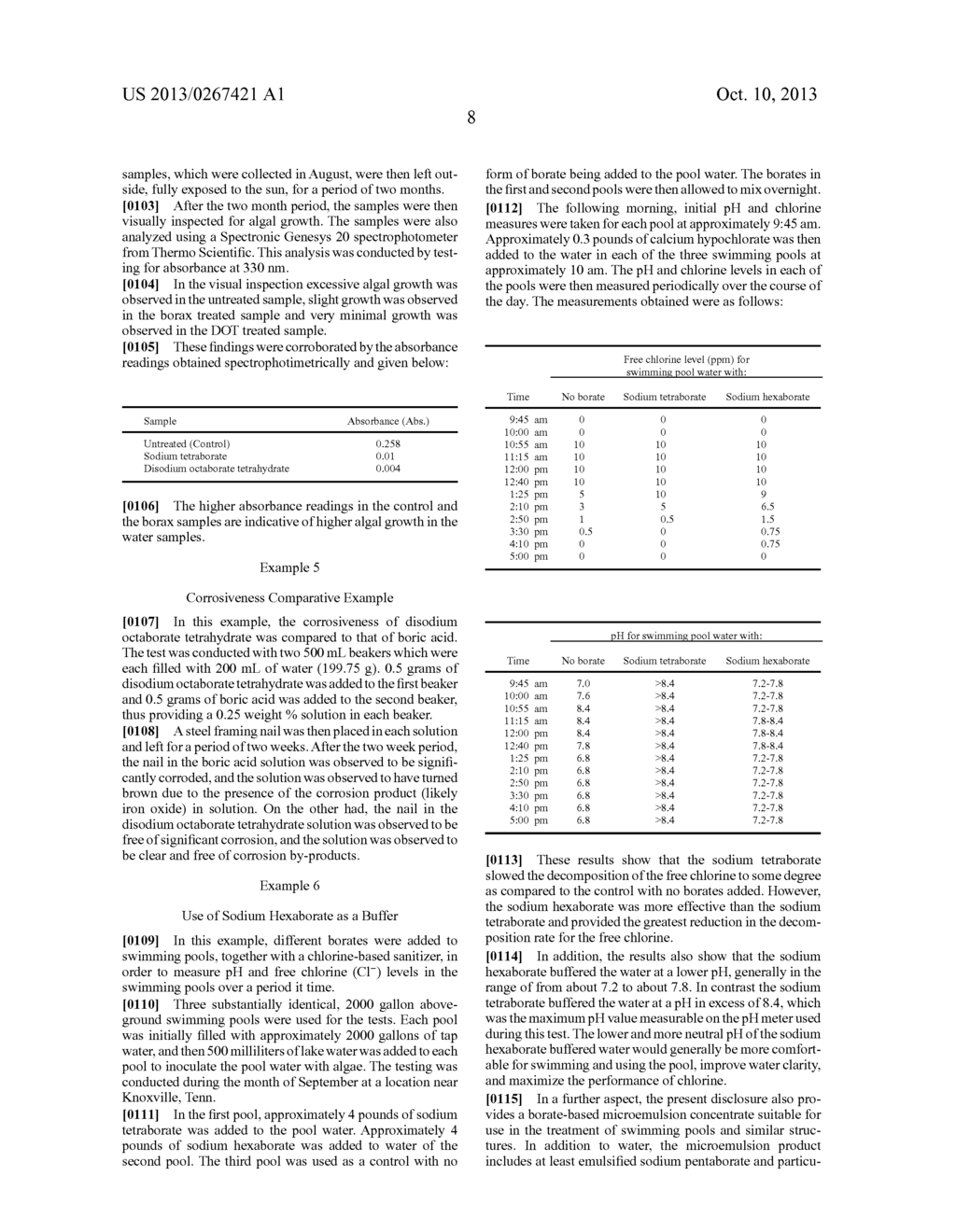 Borate Micro Emulsion and Method for Making the Same - diagram, schematic, and image 09