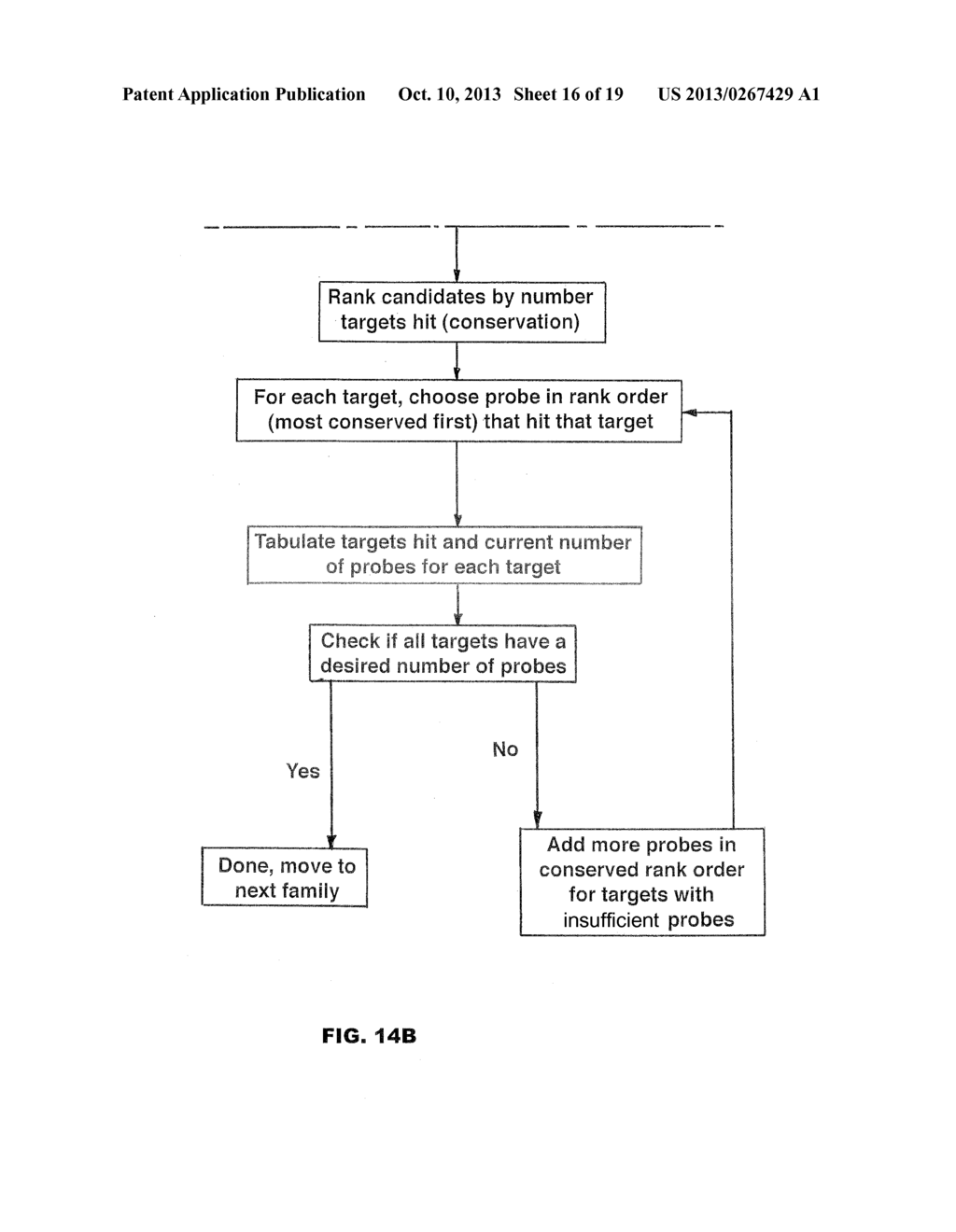 BIOLOGICAL SAMPLE TARGET CLASSIFICATION, DETECTION AND SELECTION METHODS,     AND RELATED ARRAYS AND OLIGONUCLEOTIDE PROBES - diagram, schematic, and image 17