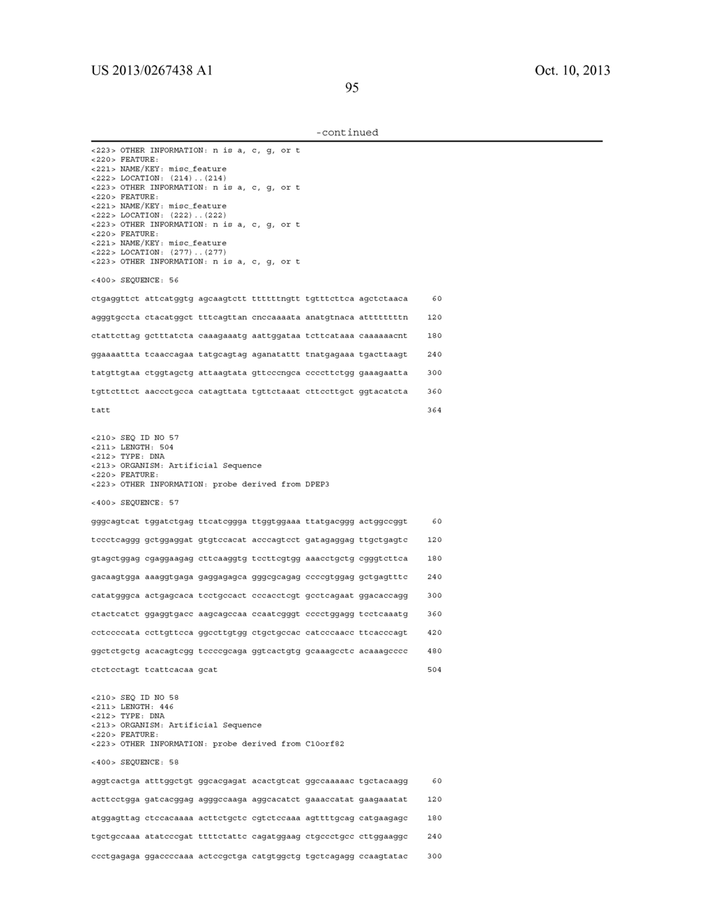 USE OF SPECIFIC GENES FOR THE PROGNOSIS OF LUNG CANCER AND THE     CORRESPONDING PROGNOSIS METHOD - diagram, schematic, and image 125