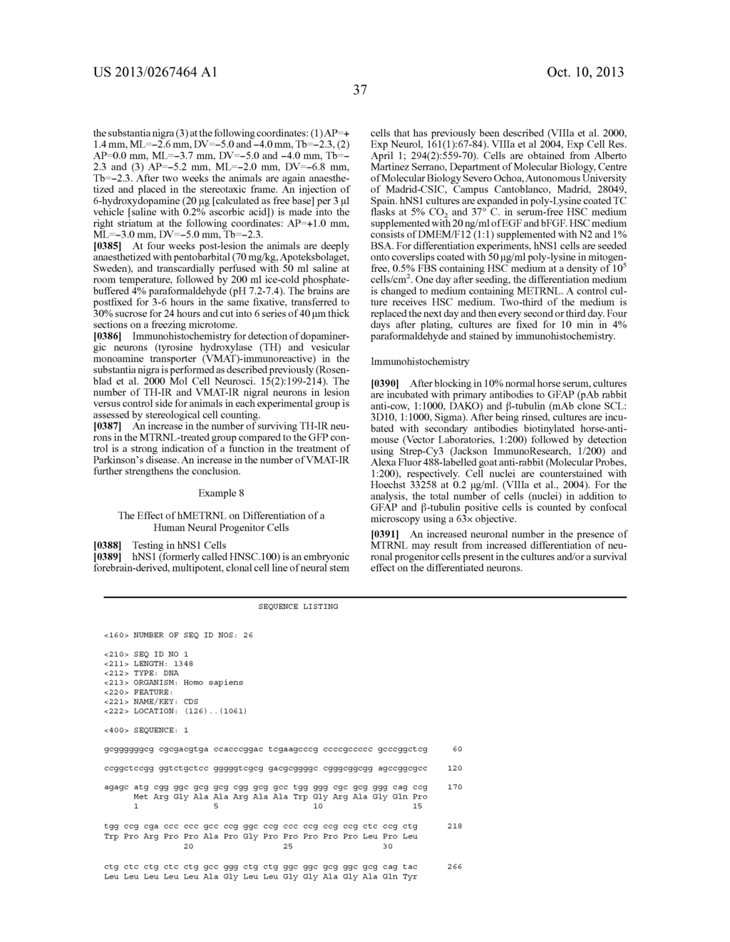 THERAPEUTIC USE OF A GROWTH FACTOR, METRNL - diagram, schematic, and image 49