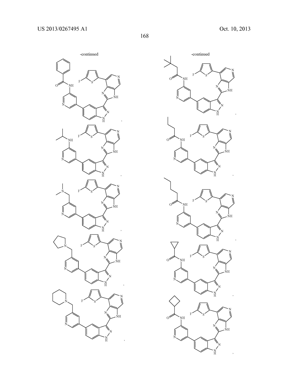 INDAZOLE INHIBITORS OF THE WNT SIGNAL PATHWAY AND THERAPEUTIC USES THEREOF - diagram, schematic, and image 169