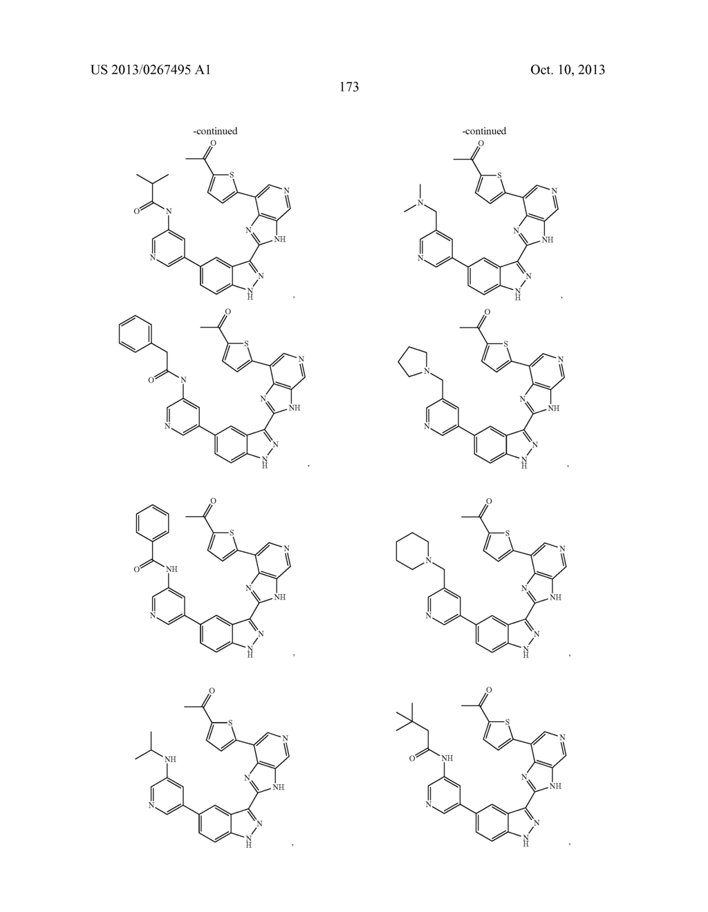 INDAZOLE INHIBITORS OF THE WNT SIGNAL PATHWAY AND THERAPEUTIC USES THEREOF - diagram, schematic, and image 174