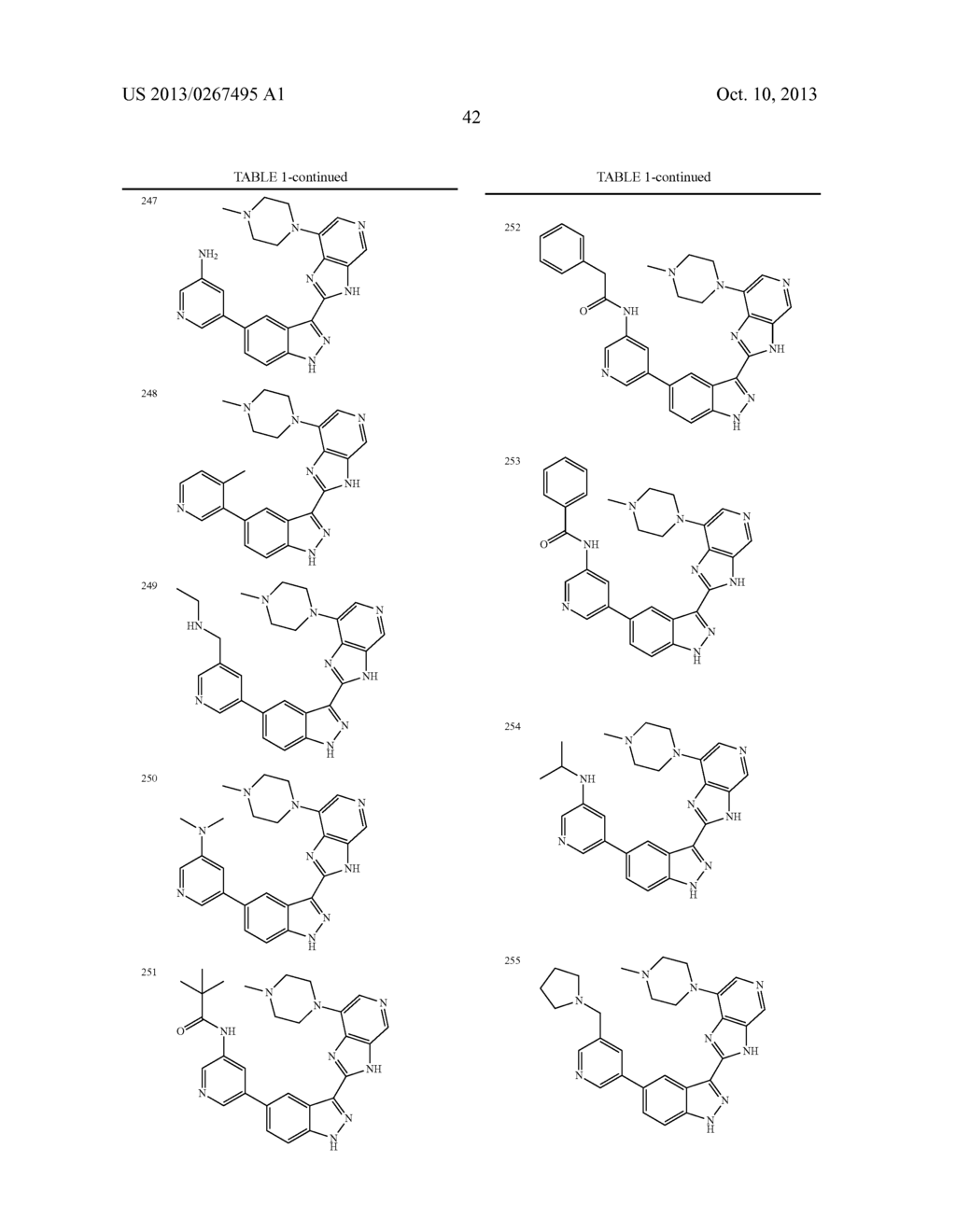 INDAZOLE INHIBITORS OF THE WNT SIGNAL PATHWAY AND THERAPEUTIC USES THEREOF - diagram, schematic, and image 43