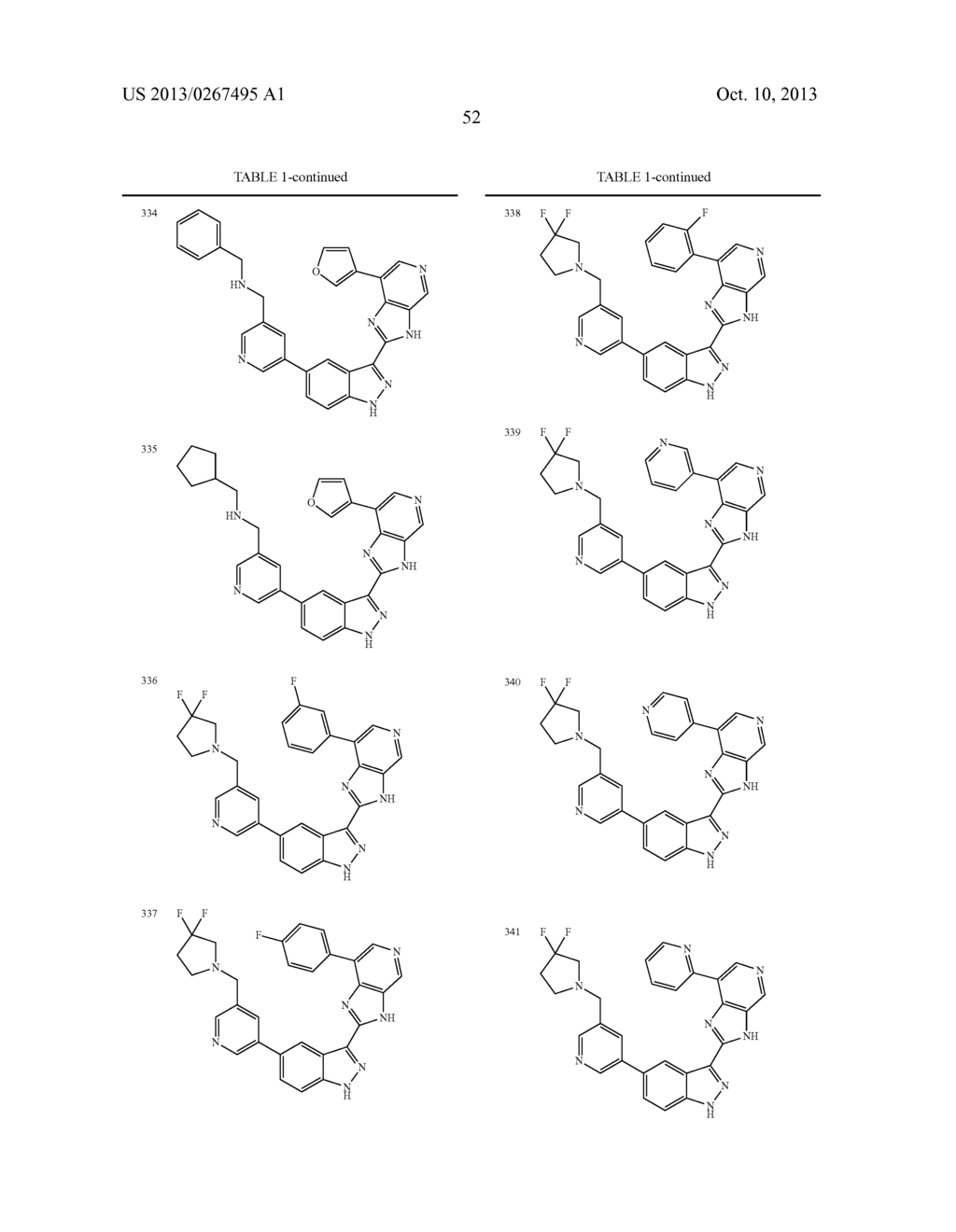 INDAZOLE INHIBITORS OF THE WNT SIGNAL PATHWAY AND THERAPEUTIC USES THEREOF - diagram, schematic, and image 53