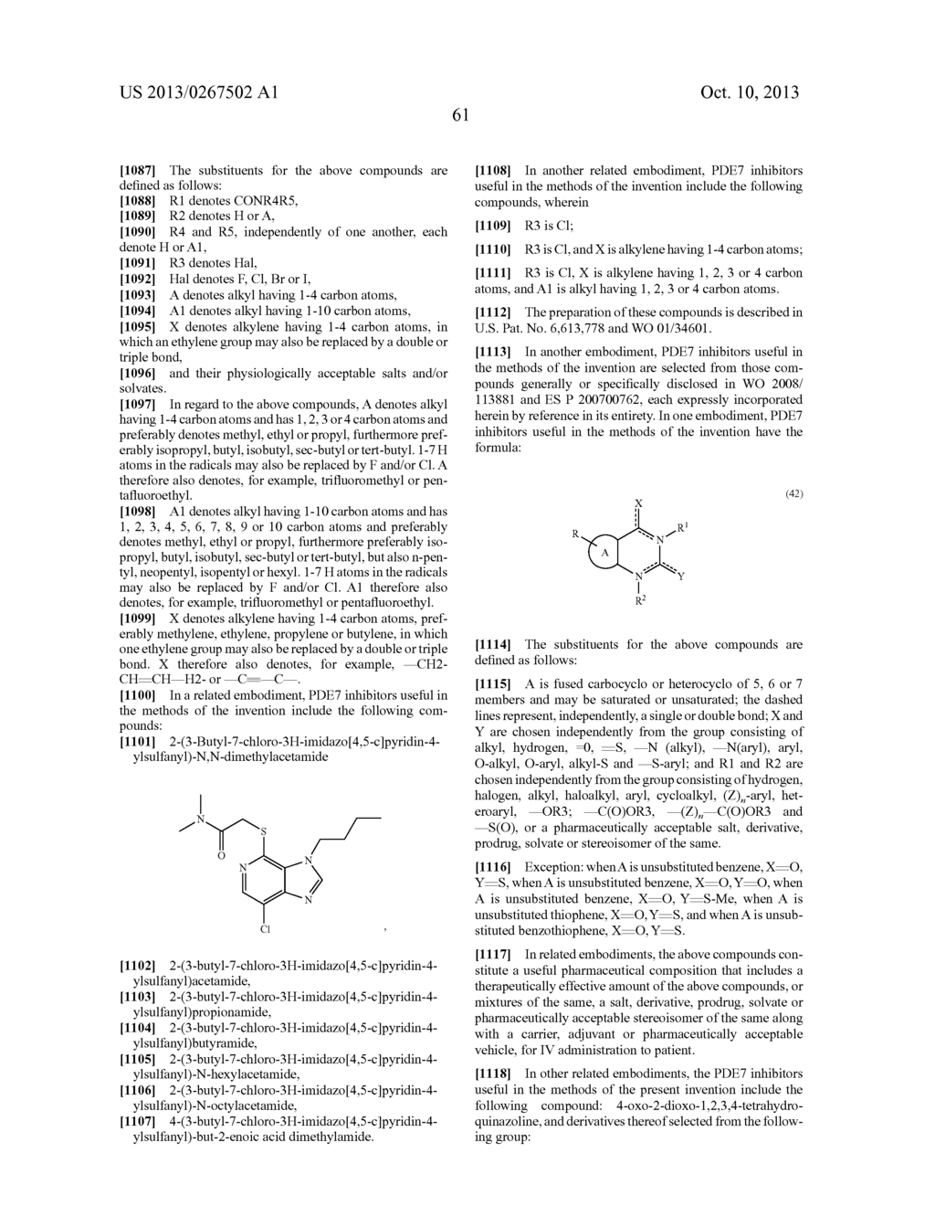 Treatment of Addiction and Impulse-Control Disorders Using PDE7 Inhibitors - diagram, schematic, and image 109