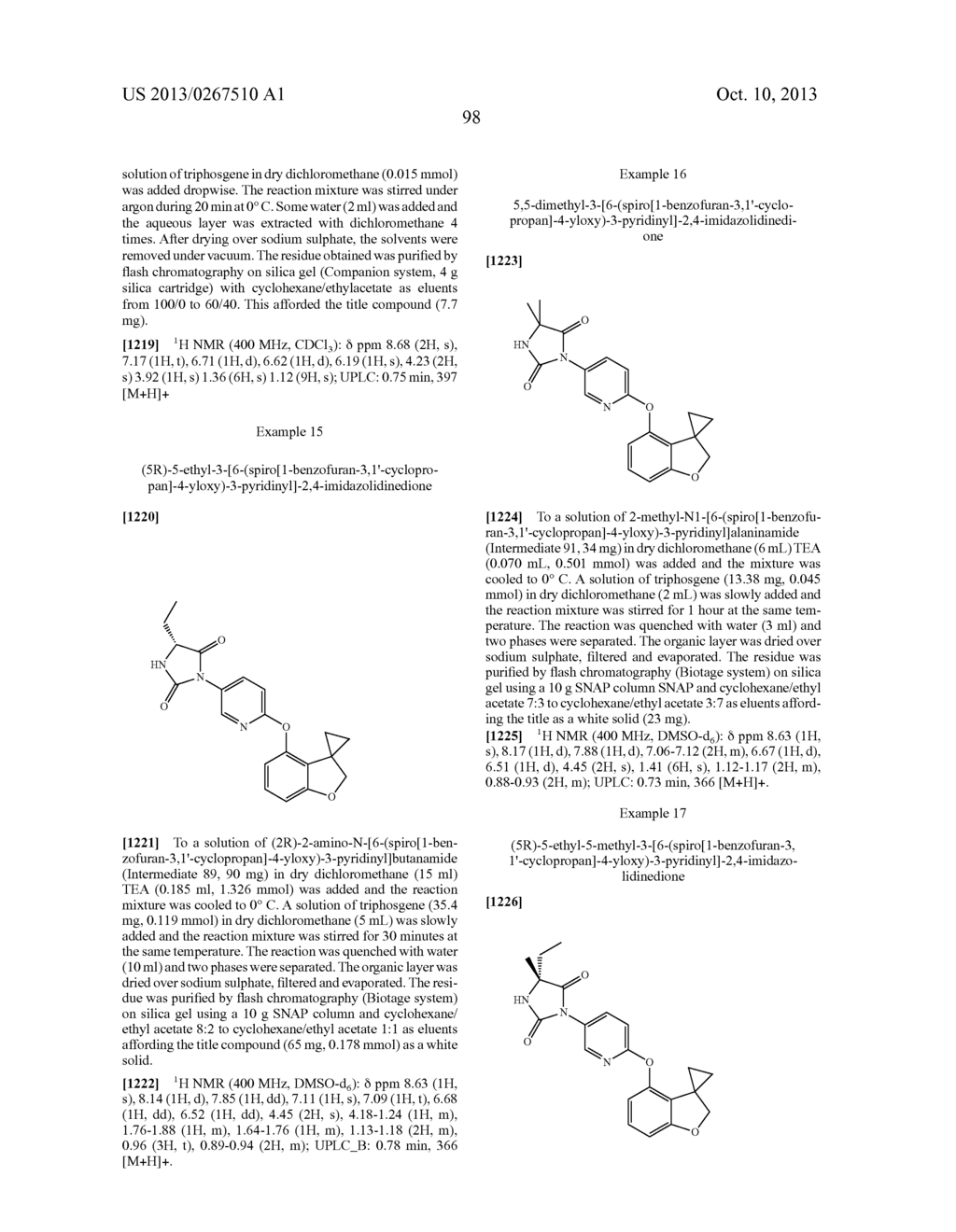 HYDANTOIN DERIVATIVES USEFUL AS KV3 INHIBITORS - diagram, schematic, and image 106