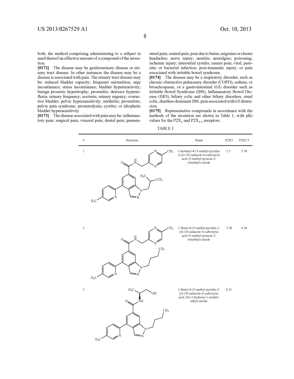 INDOLE, INDAZOLE AND BENZIMIDAZOLE ARYLAMIDES AS P2X3 AND P2X2/3     ANTAGONISTS - diagram, schematic, and image 09