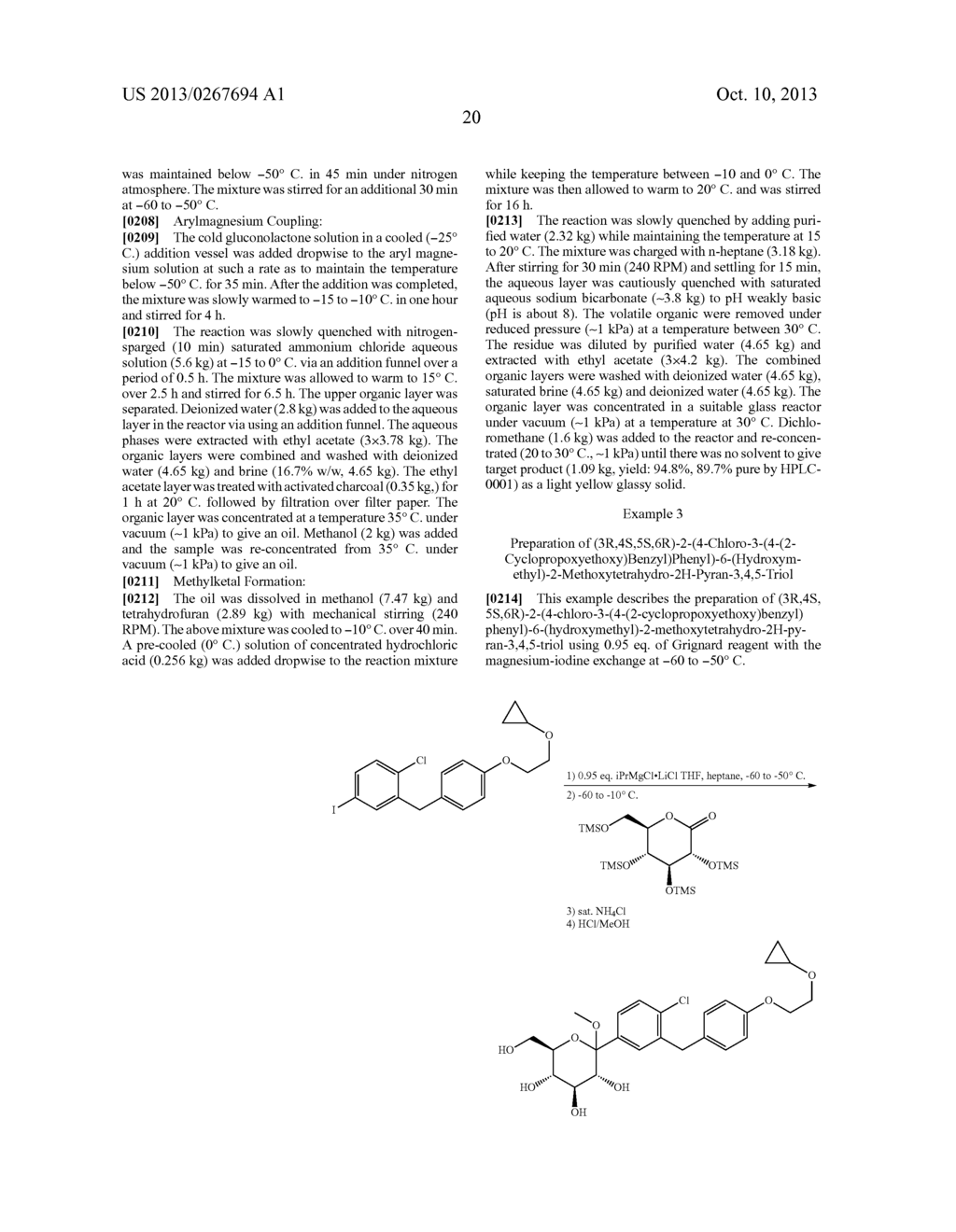 PROCESS FOR THE PREPARATION OF BENZYLBENZENE SGLT2 INHIBITORS - diagram, schematic, and image 29