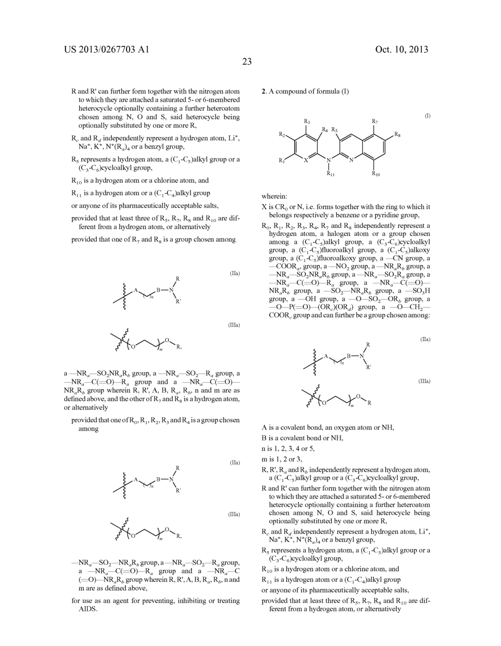 COMPOUNDS USEFUL FOR TREATING AIDS - diagram, schematic, and image 24