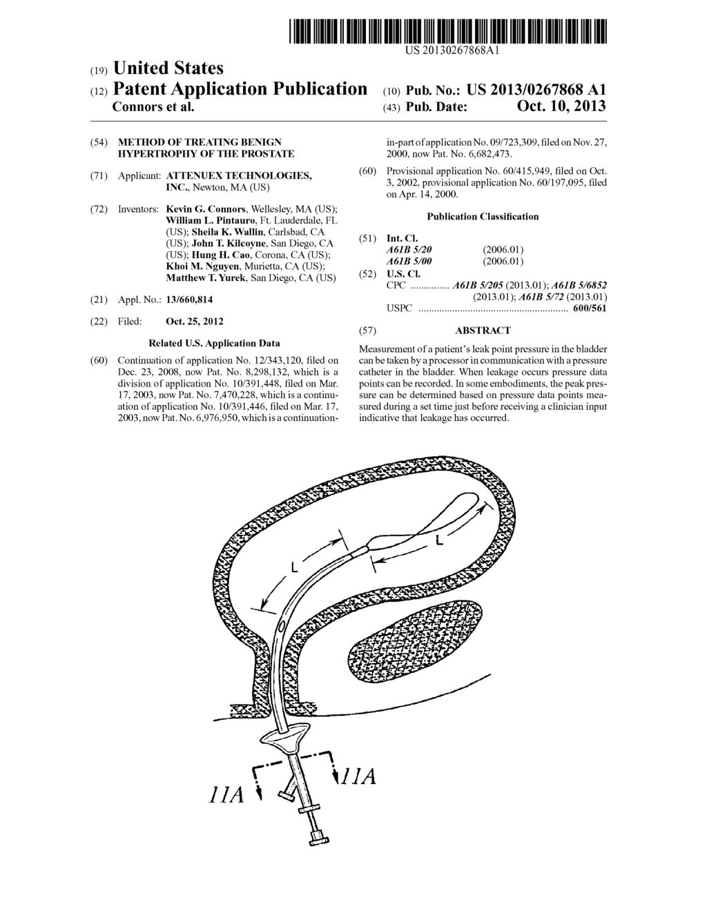 METHOD OF TREATING BENIGN HYPERTROPHY OF THE PROSTATE - diagram, schematic, and image 01