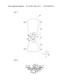 ABSORBENT LAYER FOR DISPOSABLE WEARING ARTICLE AND METHOD FOR MAKING THE     SAME diagram and image