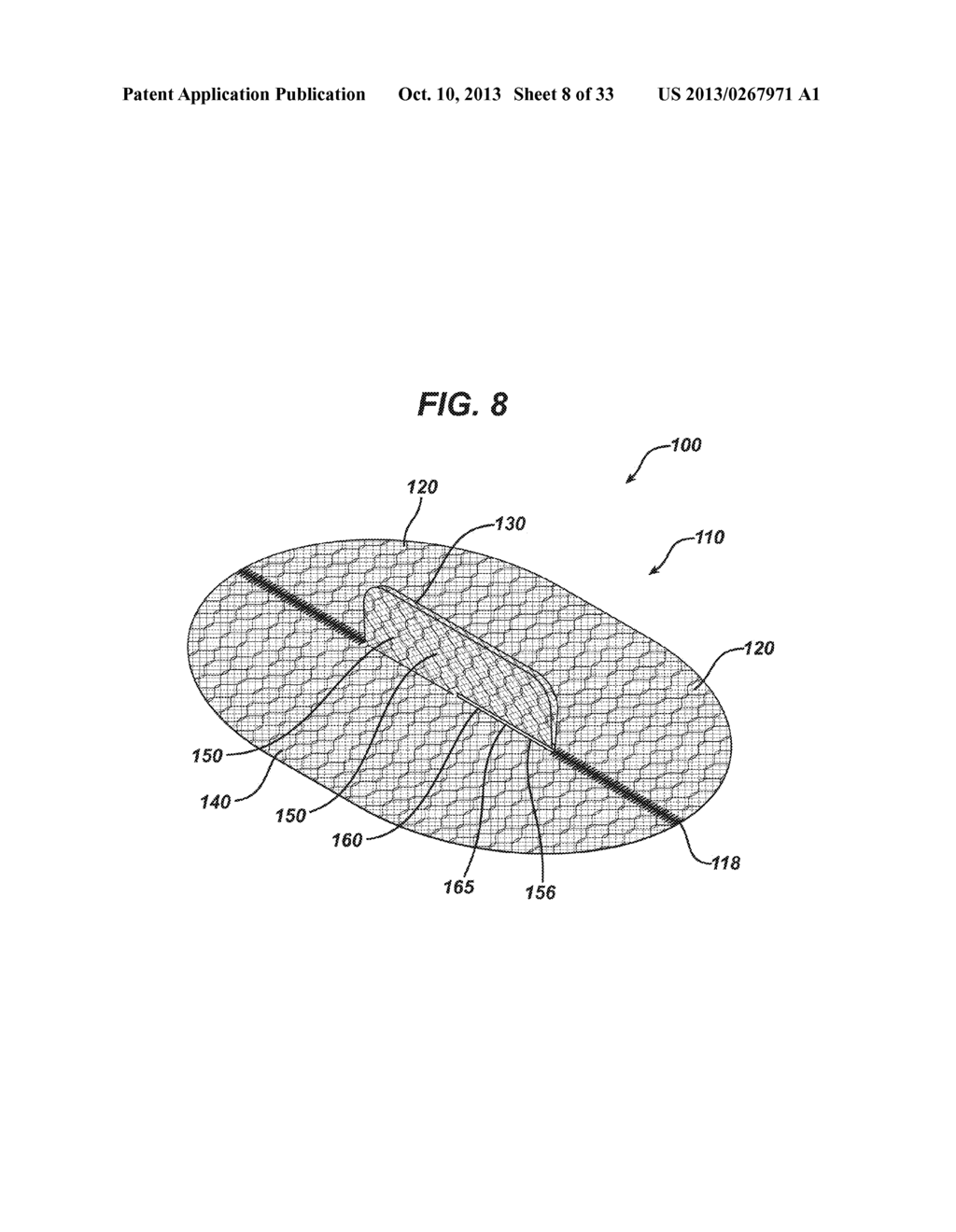 SINGLE PLANE TISSUE REPAIR PATCH - diagram, schematic, and image 09