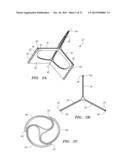 PROSTHETIC HEART VALVES, SCAFFOLDING STRUCTURES, AND SYSTEMS AND METHODS     FOR IMPLANTING OF SAME diagram and image