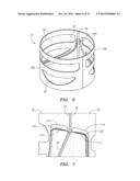 PROSTHETIC HEART VALVES, SCAFFOLDING STRUCTURES, AND SYSTEMS AND METHODS     FOR IMPLANTING OF SAME diagram and image