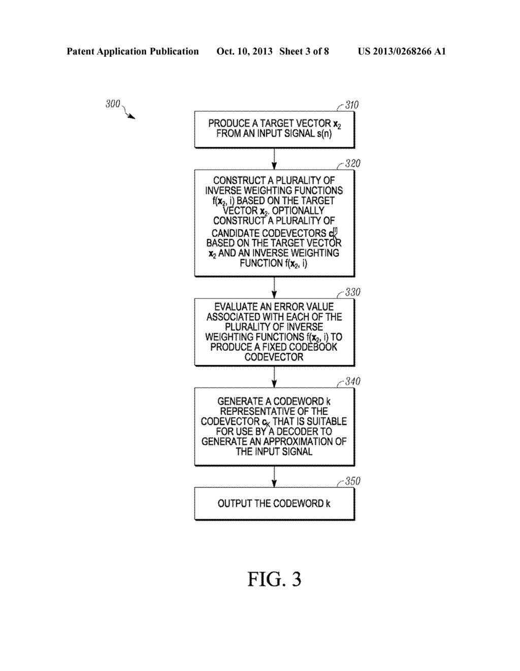 Method and Apparatus for Generating a Candidate Code-Vector to Code an     Informational Signal - diagram, schematic, and image 04