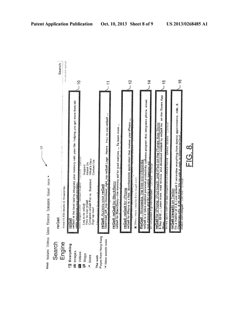 Methods, Apparatus and Computer Program Products for Providing Automatic     and Incremental Mobile Application Recognition - diagram, schematic, and image 09