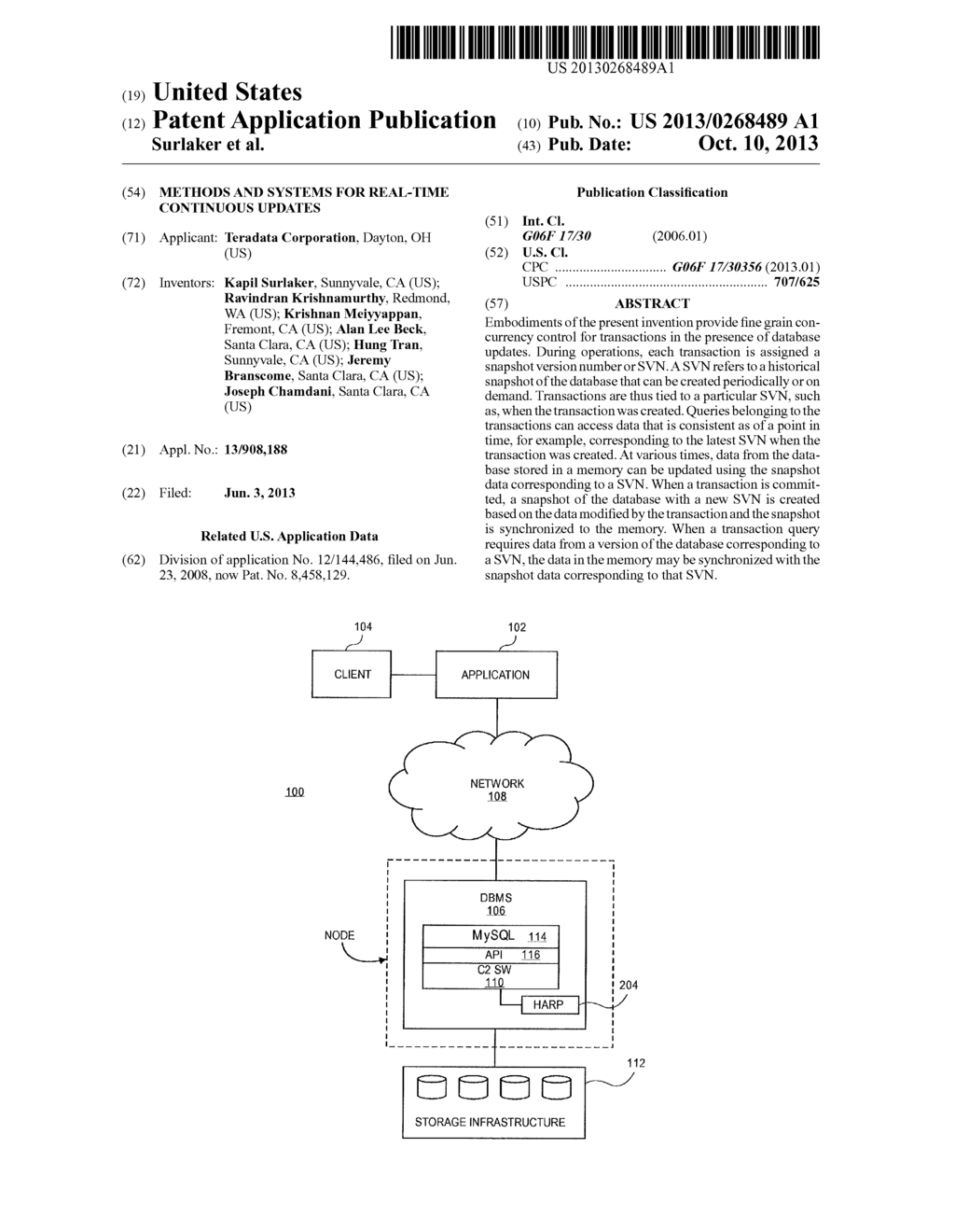 METHODS AND SYSTEMS FOR REAL-TIME CONTINUOUS UPDATES - diagram, schematic, and image 01