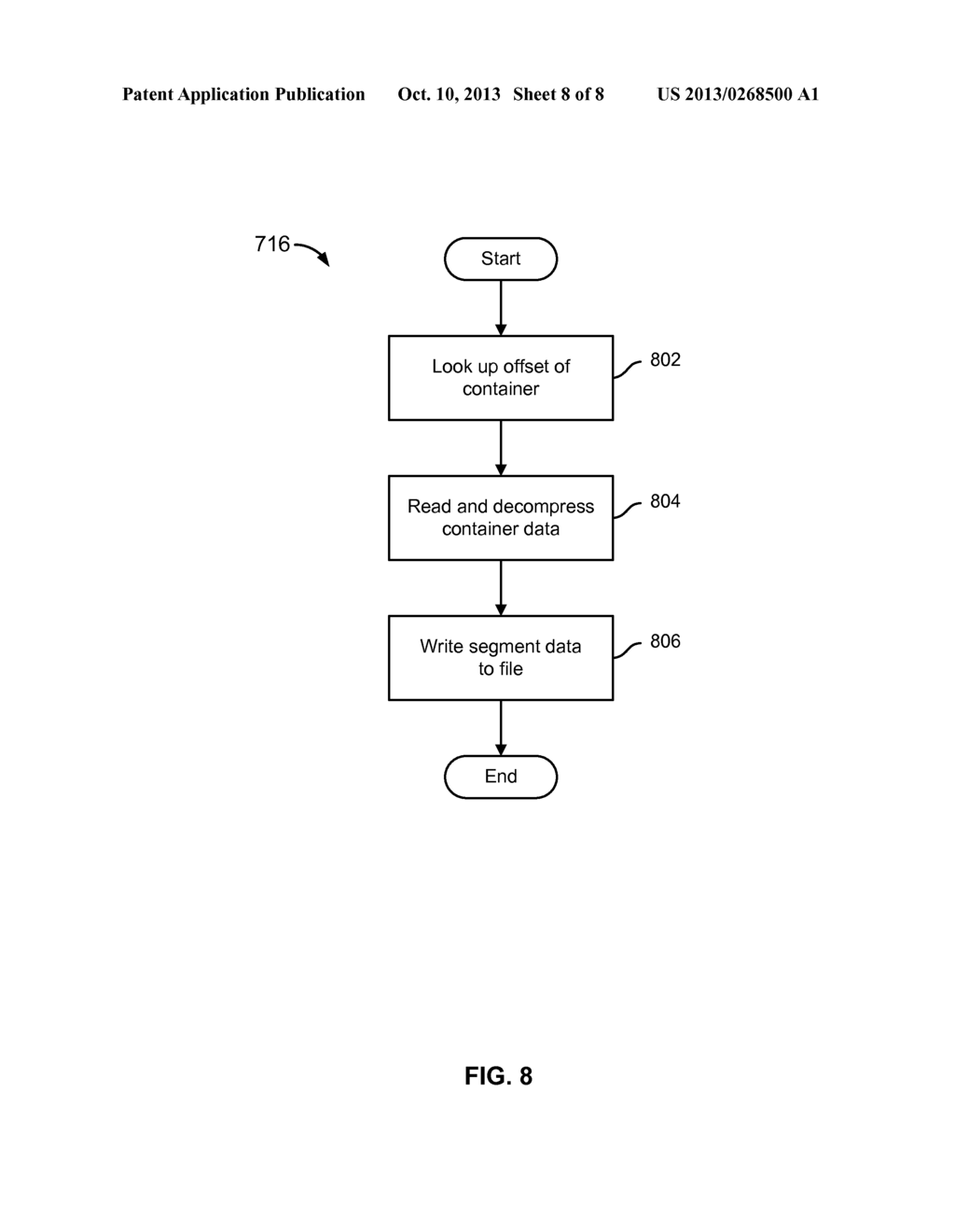 REPRESENTING DE-DUPLICATED FILE DATA - diagram, schematic, and image 09