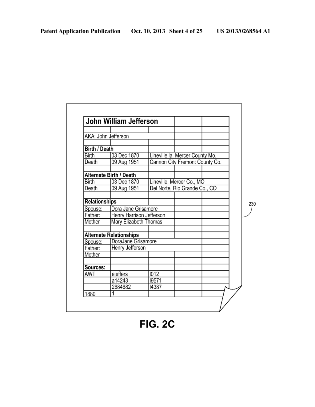 GENEALOGY INVESTIGATION AND DOCUMENTATION SYSTEMS AND METHODS - diagram, schematic, and image 05