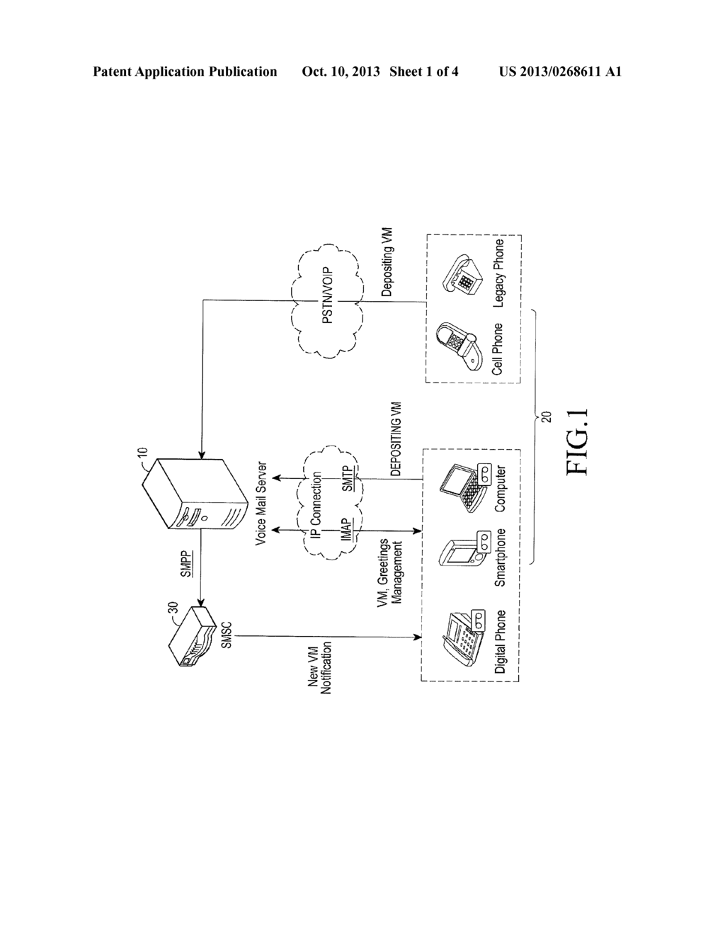 METHOD FOR SENDING AN ENHANCED VISUAL VOICE MAIL AND AN APPARATUS THEREFOR - diagram, schematic, and image 02