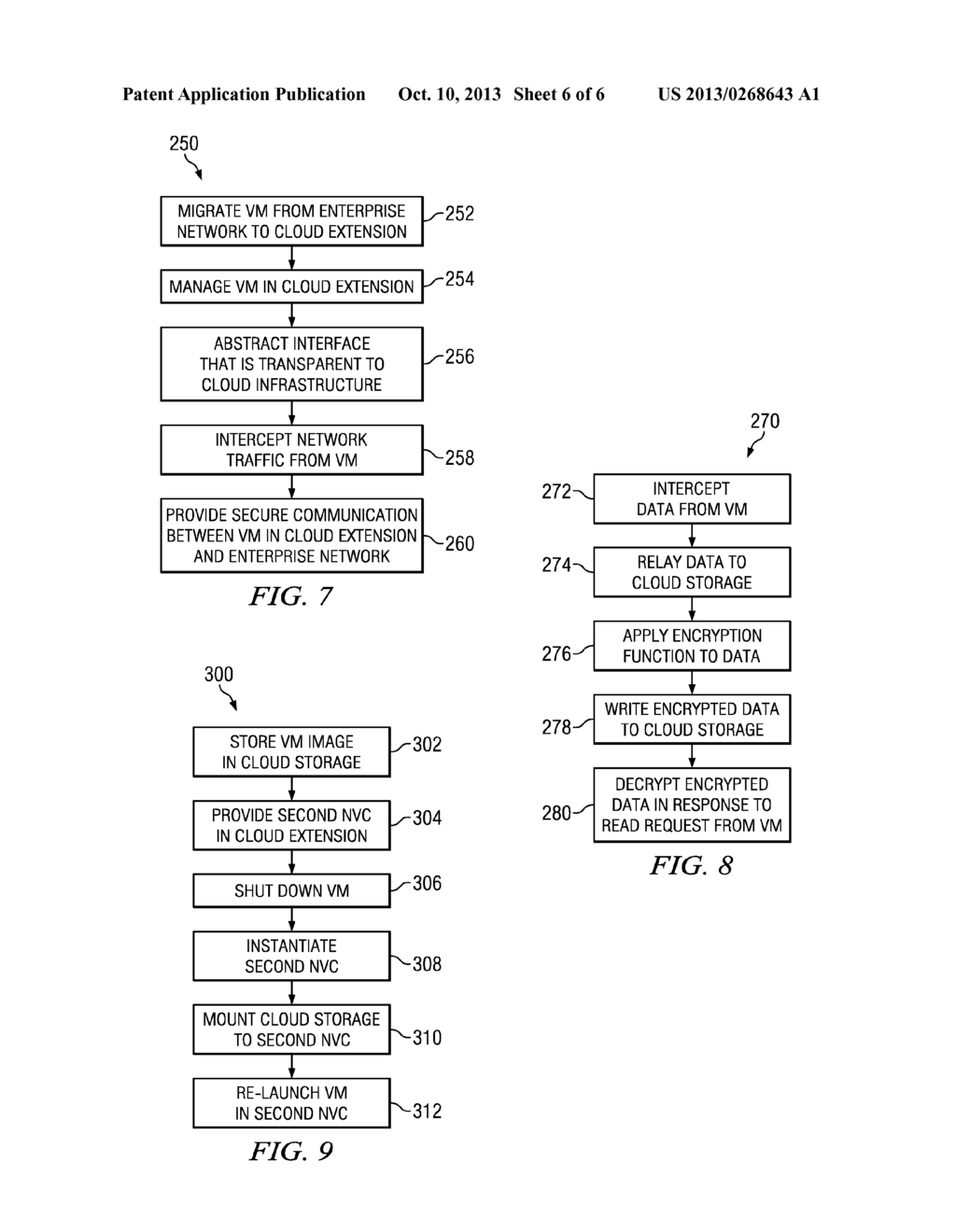 SYSTEM AND METHOD FOR MIGRATING APPLICATION VIRTUAL MACHINES IN A NETWORK     ENVIRONMENT - diagram, schematic, and image 07