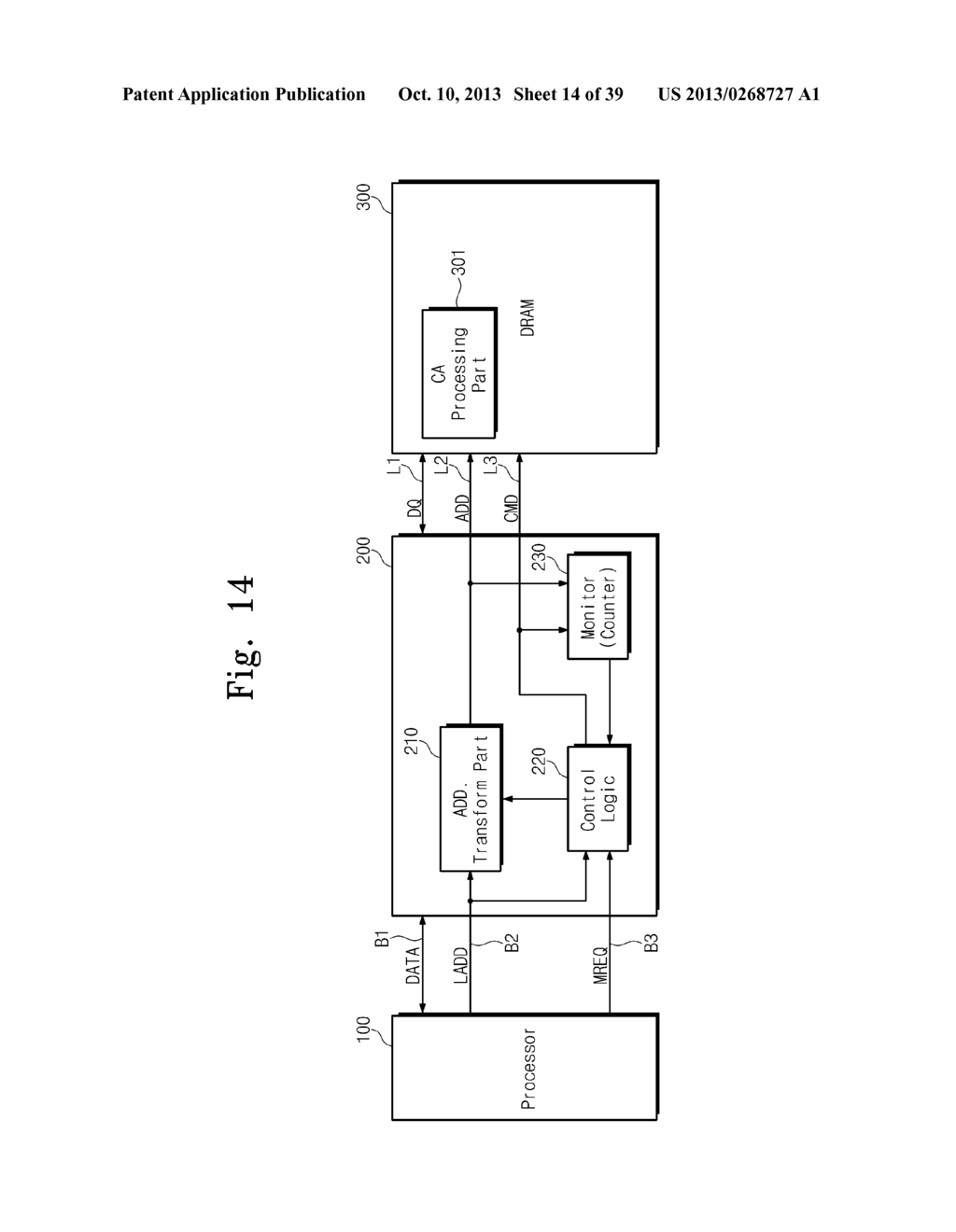 MEMORY SYSTEM FOR ACCESS CONCENTRATION DECREASE MANAGEMENT AND ACCESS     CONCENTRATION DECREASE METHOD - diagram, schematic, and image 15