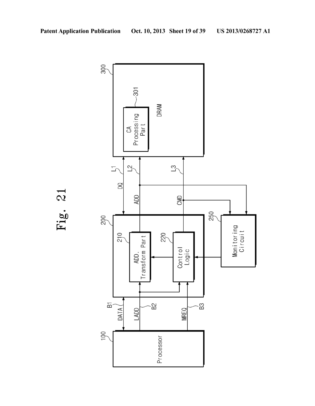 MEMORY SYSTEM FOR ACCESS CONCENTRATION DECREASE MANAGEMENT AND ACCESS     CONCENTRATION DECREASE METHOD - diagram, schematic, and image 20