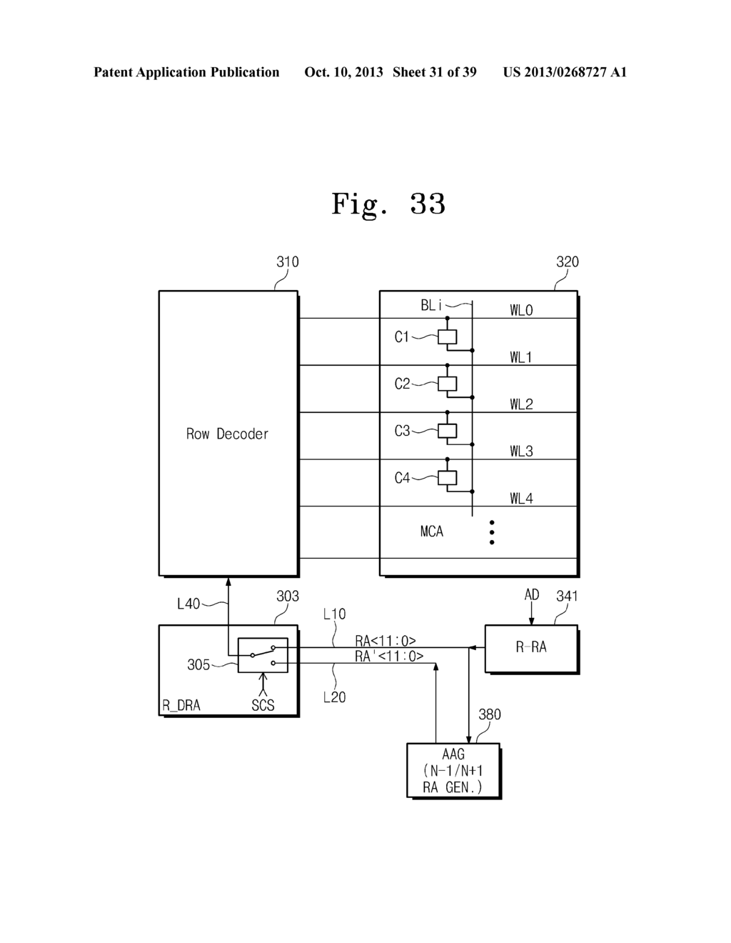 MEMORY SYSTEM FOR ACCESS CONCENTRATION DECREASE MANAGEMENT AND ACCESS     CONCENTRATION DECREASE METHOD - diagram, schematic, and image 32