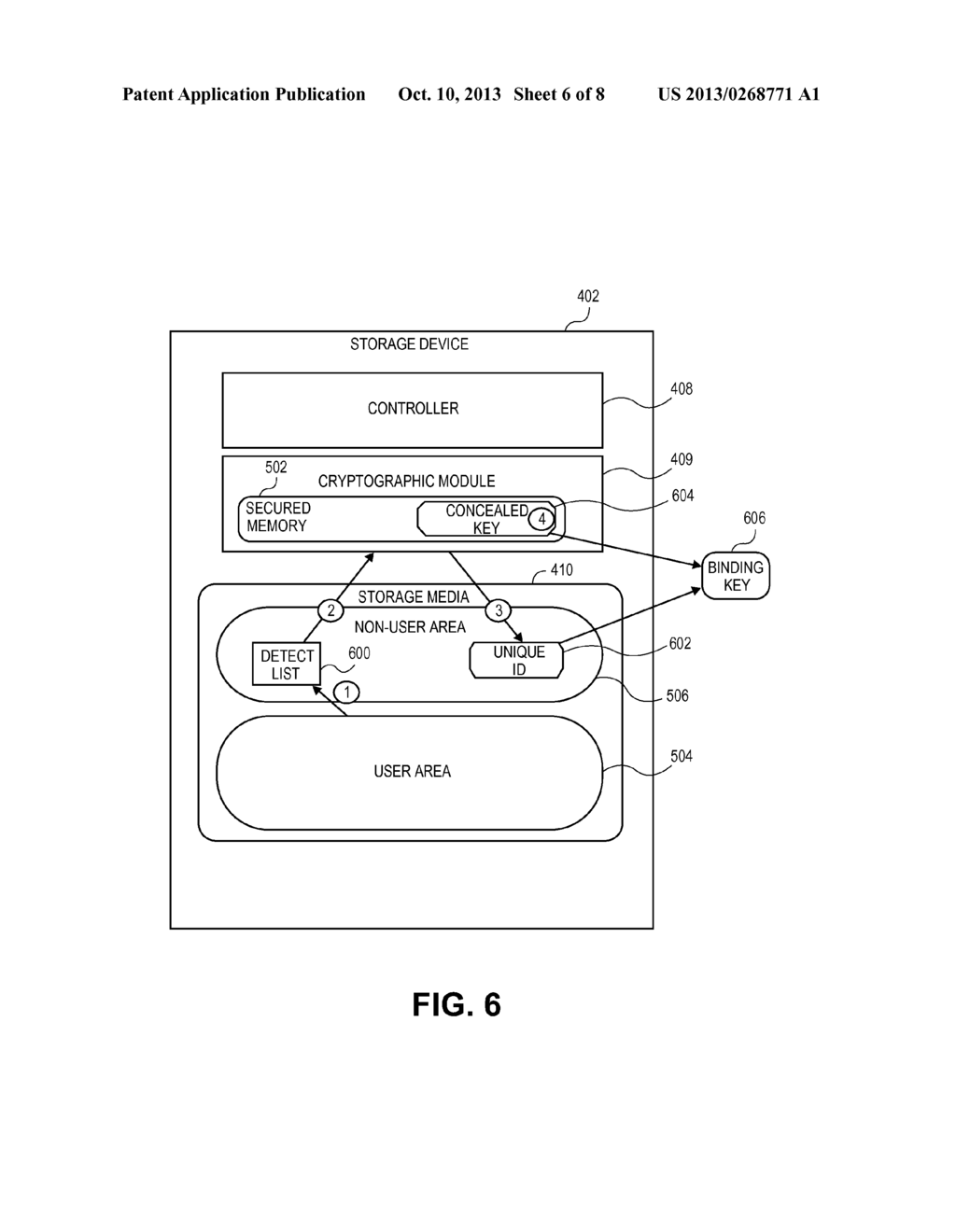 DIGITAL RIGHTS MANAGEMENT SYSTEM AND METHODS FOR ACCESSINGCONTENT FROM AN     INTELLIGENT STORAG - diagram, schematic, and image 07