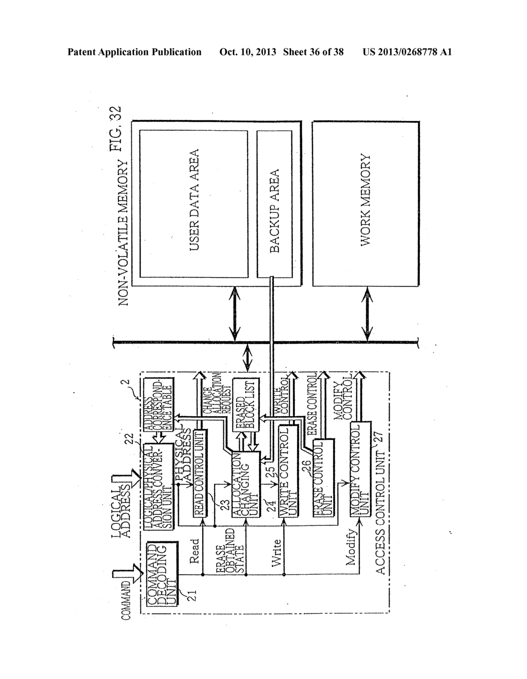 SEMICONDUCTOR MEMORY CARD ACCESS APPARATUS, A COMPUTER-READABLE RECORDING     MEDIUM, AN INITIALIZATION METHOD, AND A SEMICONDUCTOR MEMORY CARD - diagram, schematic, and image 37