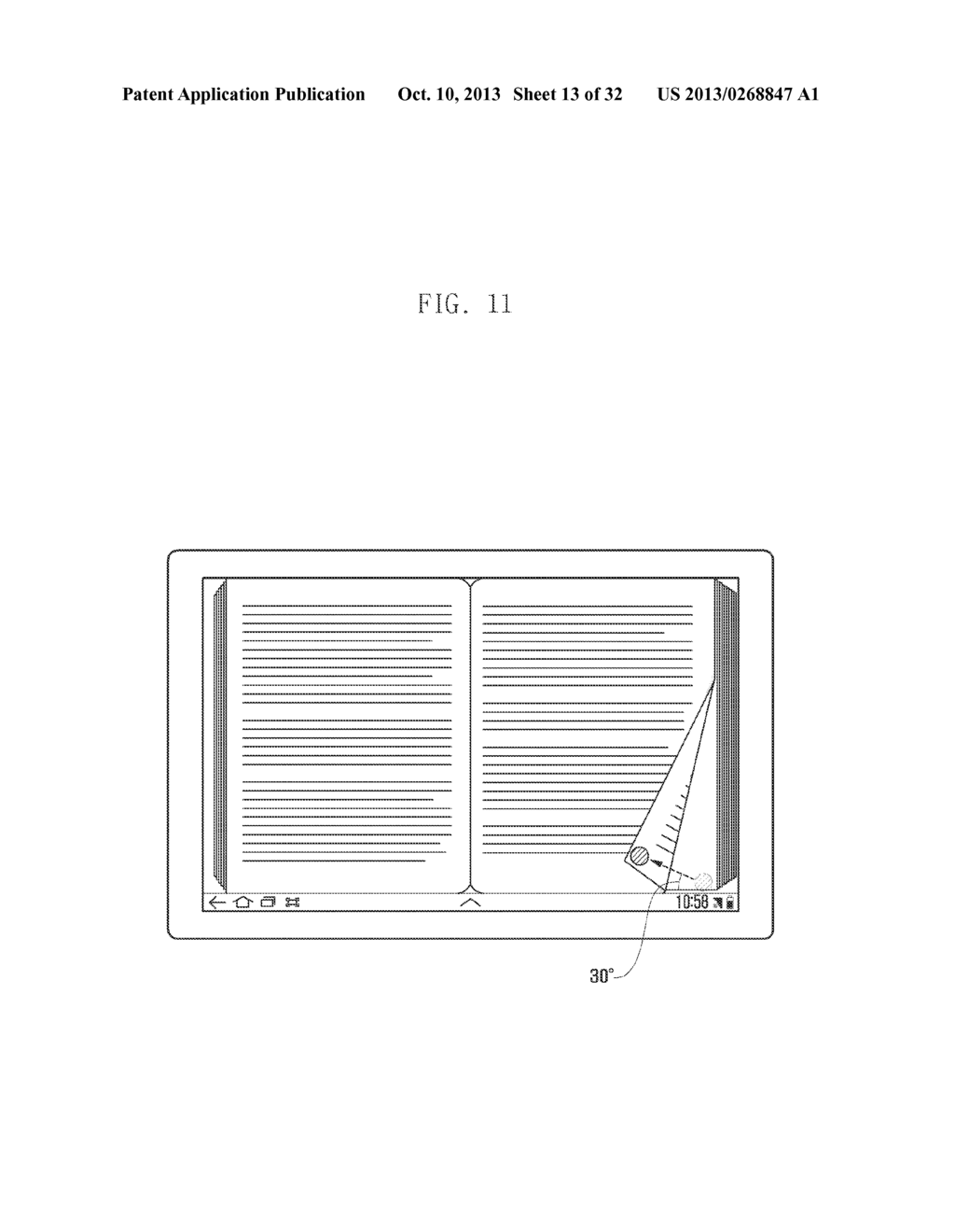 SYSTEM AND METHOD FOR DISPLAYING PAGES OF E-BOOK - diagram, schematic, and image 14