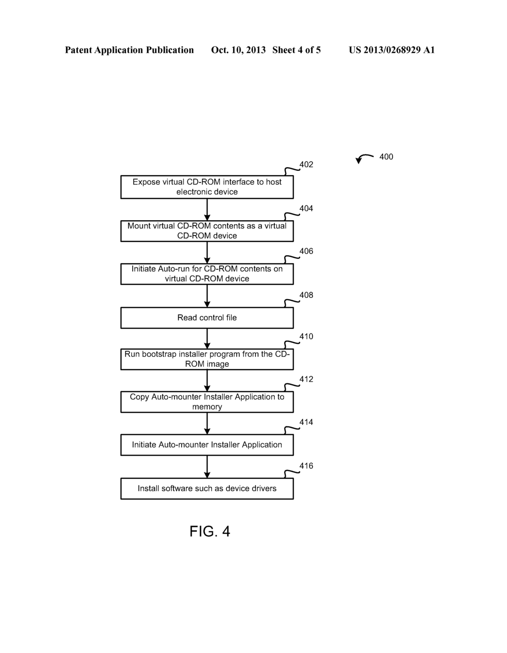 METHOD FOR SHARING AN INTERNAL STORAGE OF A PORTABLE ELECTRONIC DEVICE ON     A HOST ELECTRONIC DEVICE AND AN ELECTRONIC DEVICE CONFIGURED FOR SAME - diagram, schematic, and image 05