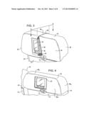 DETACHABLE SEAT MOUNTED AUDIO-VISUAL ENTERTAINMENT SYSTEM WITH LOCALLY     STORABLE, SELECTABLE, AND UPDATABLE CONTENT diagram and image