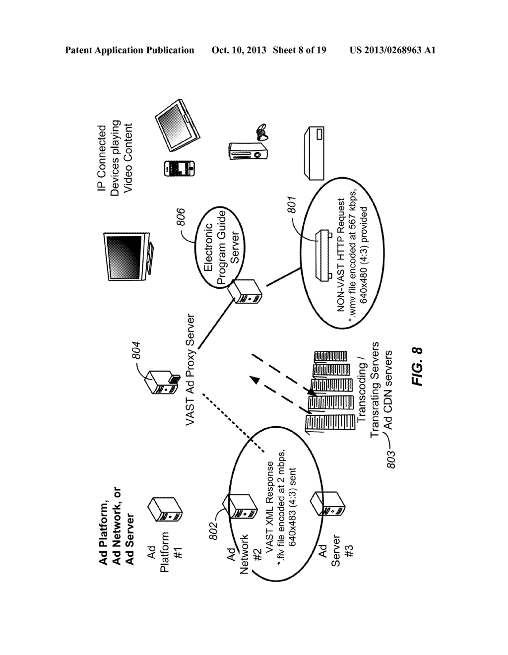 METHODS AND SYSTEMS FOR DELIVERY OF COMPLIANT VIDEO ADVERTISEMENTS TO     DEVICES FROM ONE OR MORE PLATFORMS - diagram, schematic, and image 09