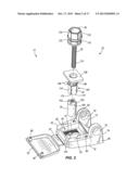 TOILET SEAT HINGE ASSEMBLY diagram and image