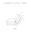 CLIMATE CONTROLLED BED ASSEMBLY WITH INTERMEDIATE LAYER diagram and image