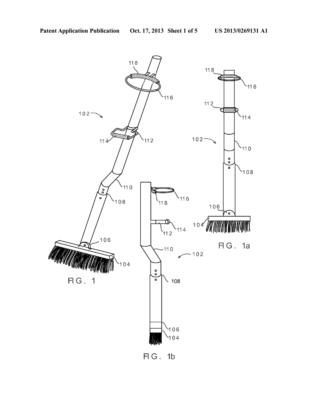 Ergonomic Sweeping Device - diagram, schematic, and image 02