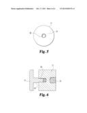 STANDOFF ADAPTOR FOR A THREADED HOLLOW WALL ANCHOR diagram and image