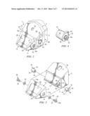 Assembly for an Excavating Apparatus with Flexible Reinforcement Collar diagram and image