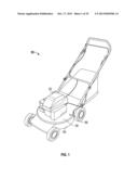 NOISE-REDUCING MOWER BLADE diagram and image