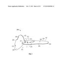 NOISE-REDUCING MOWER BLADE diagram and image