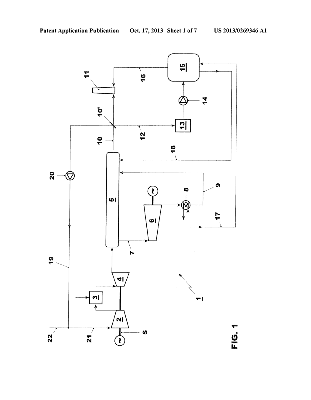 COMBINED CYCLE POWER PLANT WITH CO2 CAPTURE AND METHOD TO OPERATE IT - diagram, schematic, and image 02