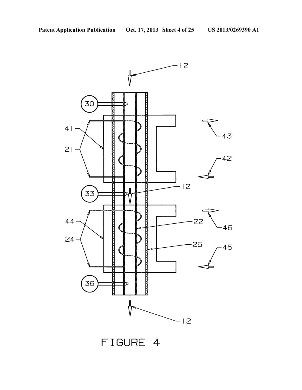 OVERFLOW DOWNDRAW GLASS FORMING METHOD AND APPARATUS - diagram, schematic, and image 05