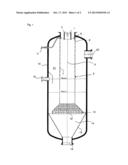 DEVICE AND METHOD FOR TREATING A HOT GAS FLOW CONTAINING SLAG diagram and image