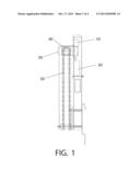 BOAT DOCKING APPARATUS THAT MAINTAINS BOAT AWAY FROM SHALLOW WATERS diagram and image